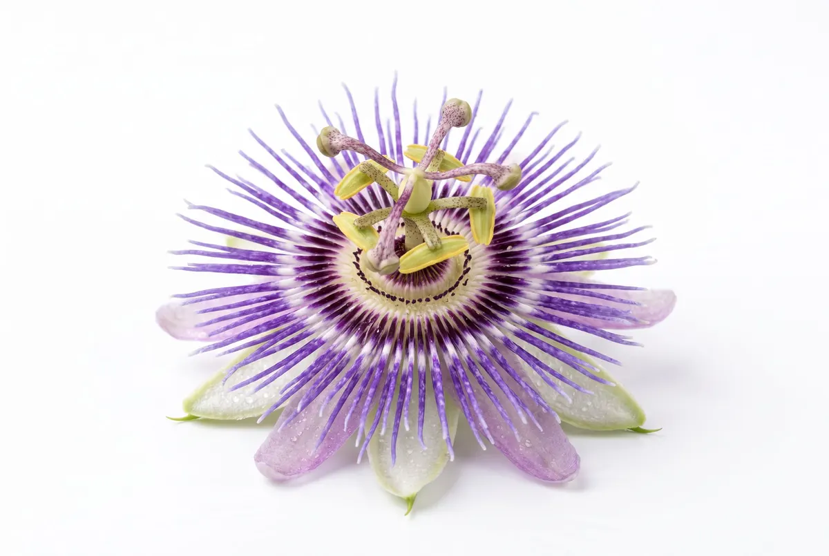 Clinical specimen macro of a passion flower